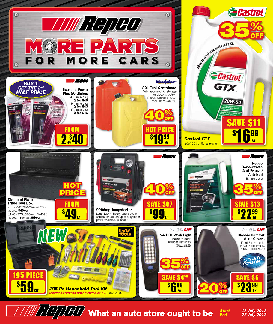 Repco More Parts for More Cars Just Commodores